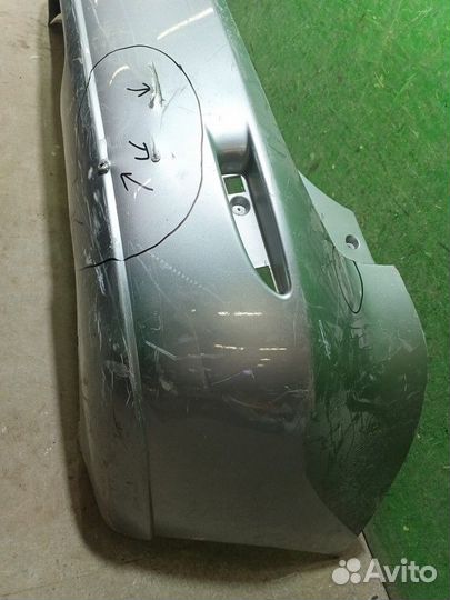 1201100 honda FIT облицовка бампера заднего 2012