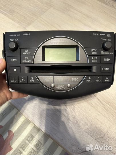 Штатная магнитола toyota Rav4