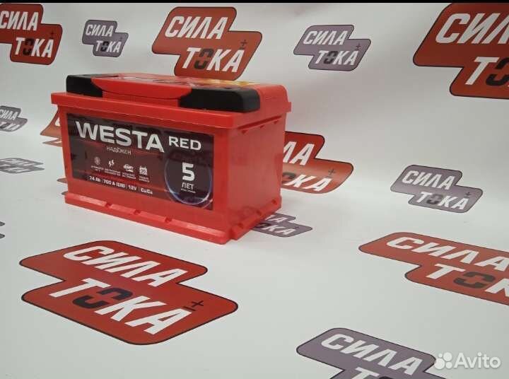 Аккумулятор на автомобиль Westa red 74ah