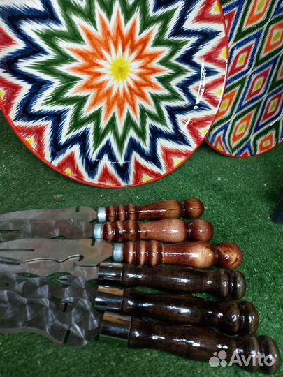 Нож вилка для снятия мяса