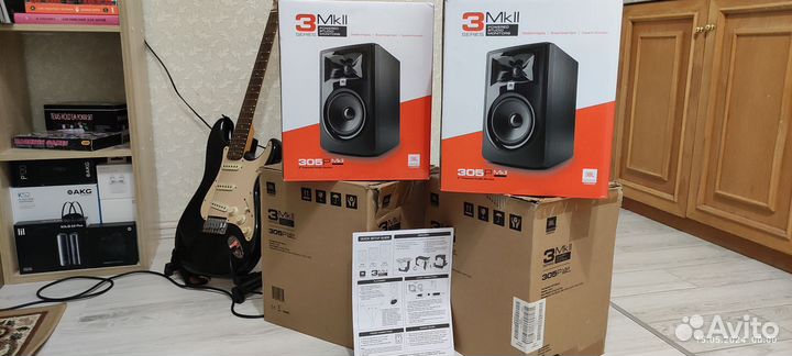 Студийные мониторы jbl 305p mkii