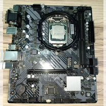 Материнская плата ASRock с процессором i3 10100f