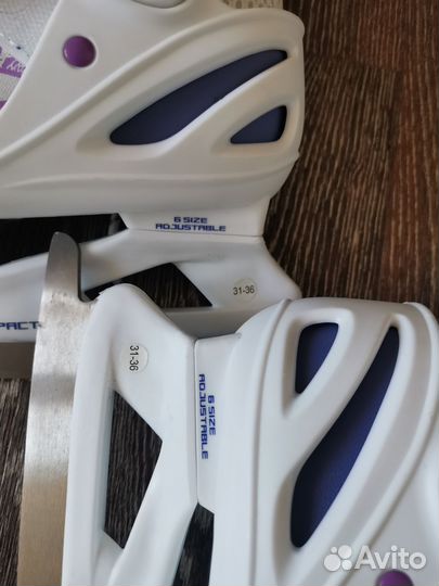 Коньки детские раздвижные 31-36 раз