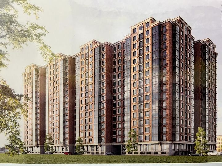 3-к. квартира, 103,1 м², 5/16 эт.