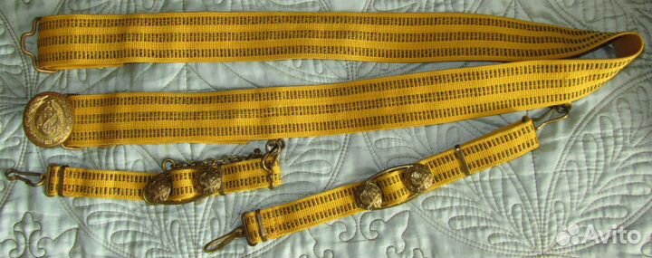 Ремень для кортика вмф с подвесами