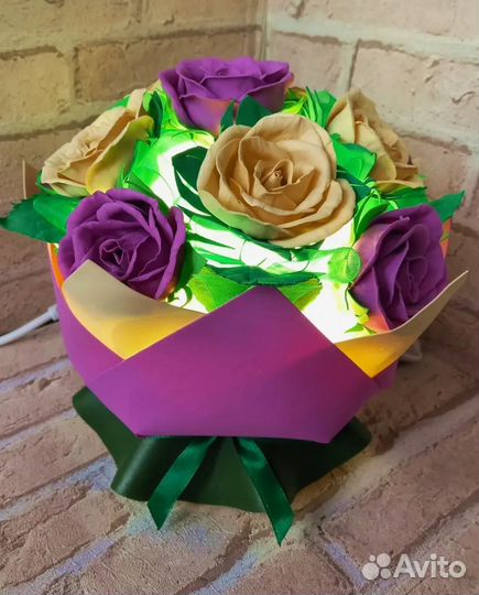 Светильник из фоамирана