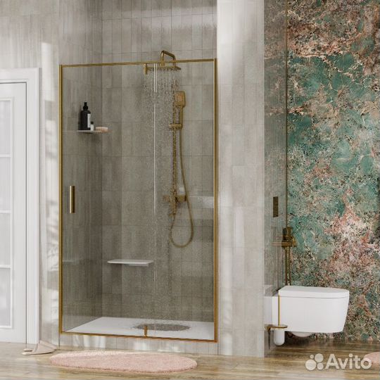 Душевая дверь wasserkraft Aisch 55P12 (1000x2000)