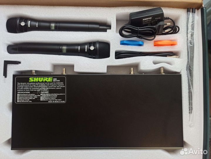 Радиомикрофон Shure SLX-AD4 KSM 8