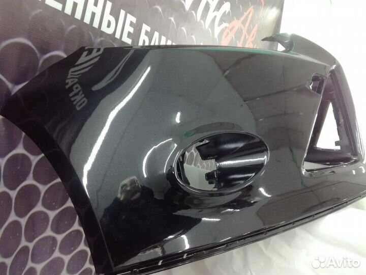 Бампер передний форд фокус 3 черный