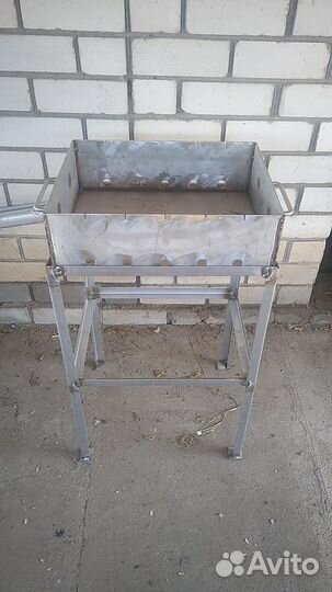 Мангал 5 мм. из нержавеющей стали