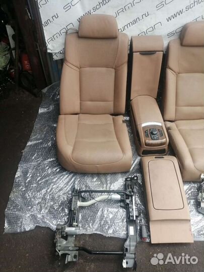 Салон BMW F02 комфорт задний диван вентиляция