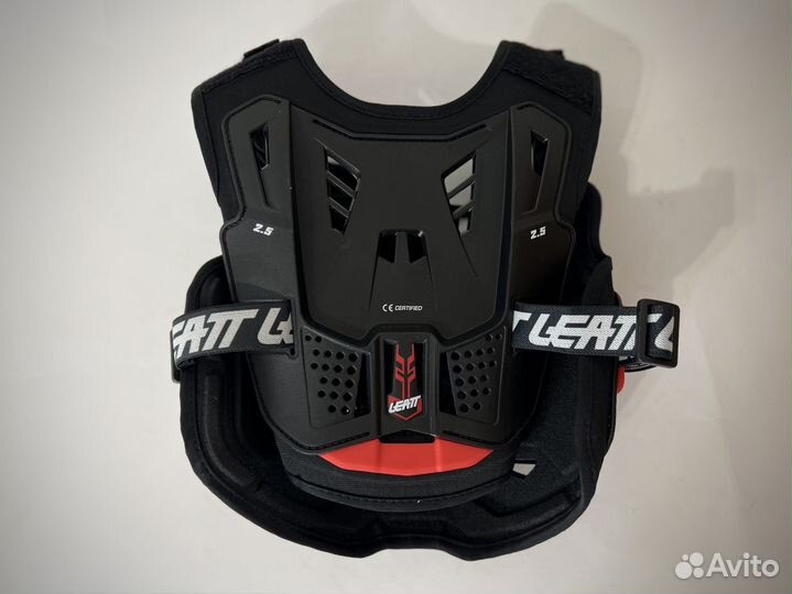 Leatt Chest Protector 2.5 Kids Black/Red 110-134см