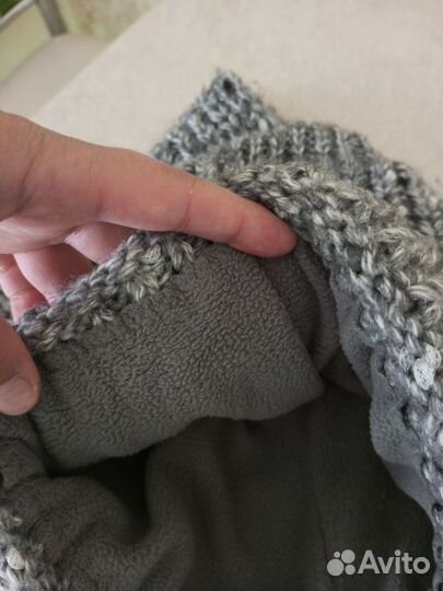 Зимний комплект шапка и снуд