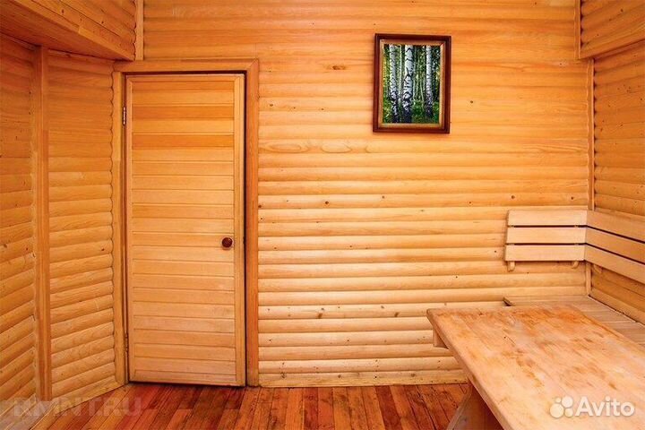 Двери для бани и сауны с фотопечатью