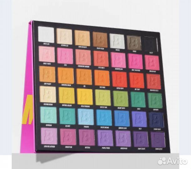 Палетка теней beauty bay