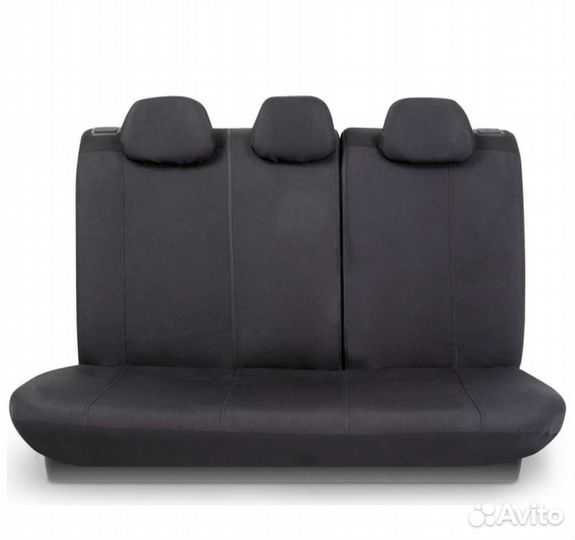Чехлы для сидений, жаккард черный синий autoprofi