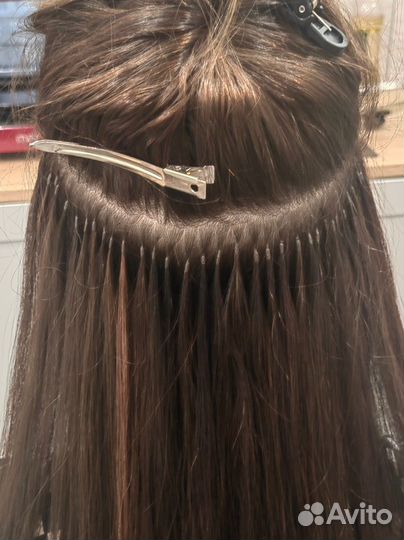 Наращивание волос модель