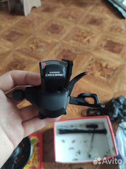 Манетка и передний переключатель(комплект)