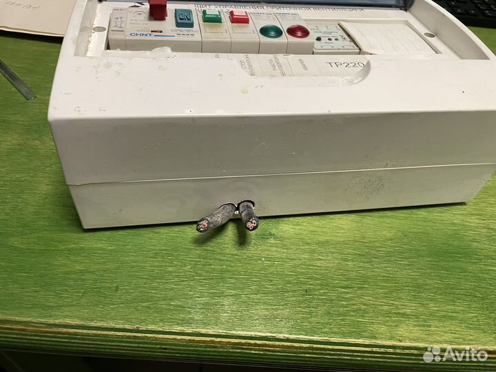 Щит управления вентиляцией