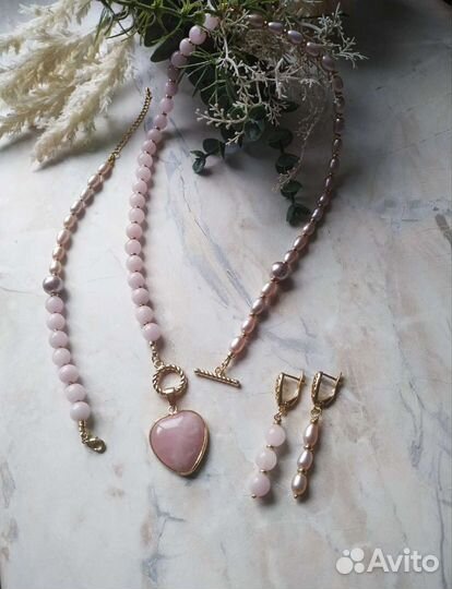 Украшения ручной работы с натуральными камнями