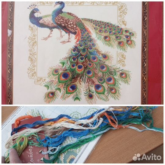 Наборы для вышивки крестом остатки