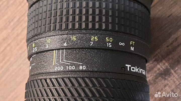 Объектив tokina AT-X Pro 80-200mm f/2.8 AF Minolta