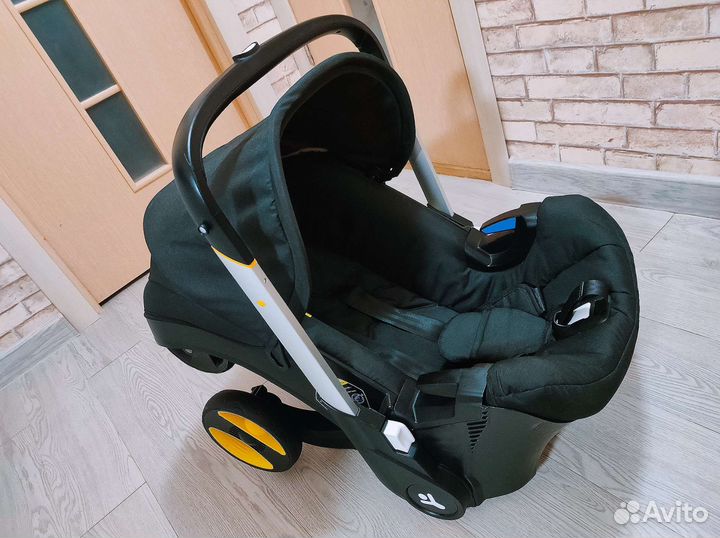 Коляска - автокресло foofoo 4 в 1 (черная)