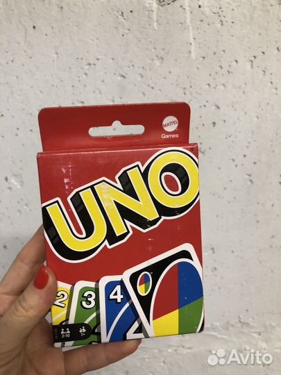 Настольная карточная игра Uno
