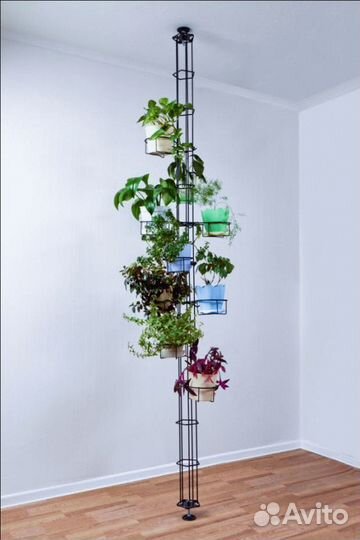 Стойка для цветов пол-потолок