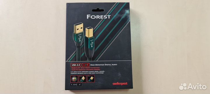 Кабель Audioquest Forest USB-A - USB