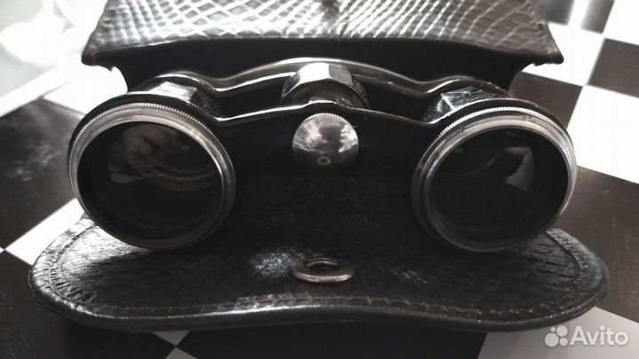 Бинокль винтаж театральный 2,5 1950-е3