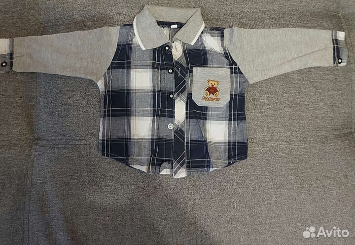 Вещи пакетом на мальчика 74