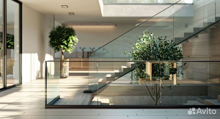 Ограждения из стекла на заказ