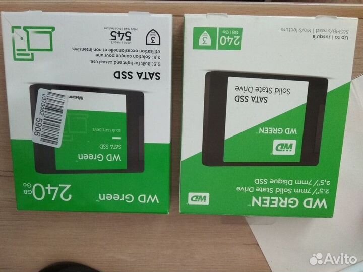 Ssd WD green 240 gb