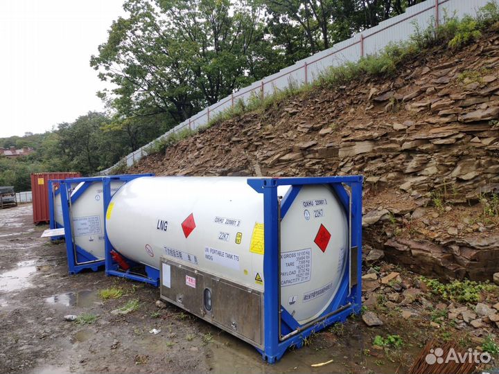 Танк-контейнер Т75 для спг, азота, кислорода