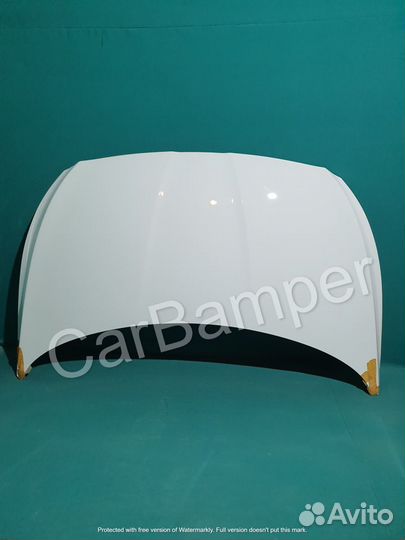 Капот Хендай Солярис цвет белый 2011-2013г