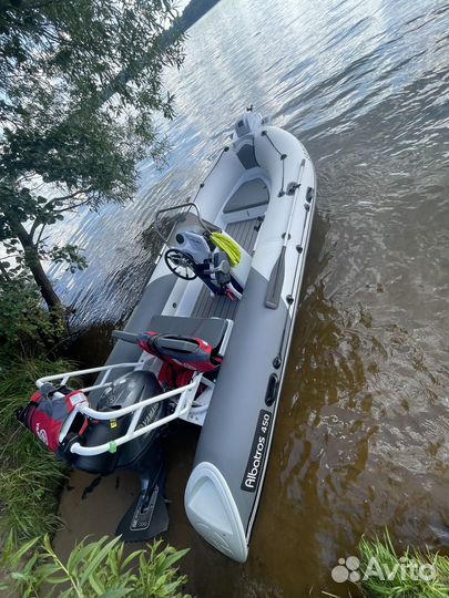 Продам лодку rib albatros 450