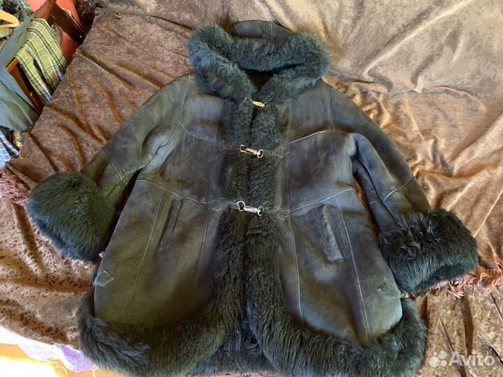 Дубленка женская 48 размер