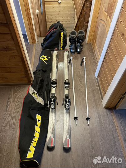 Продам комплект Горных лыж salomon