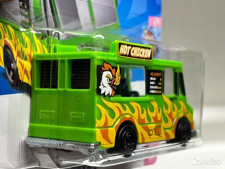 Hot Wheels Quick Bite (Good Humor Truck) (Зеленый)