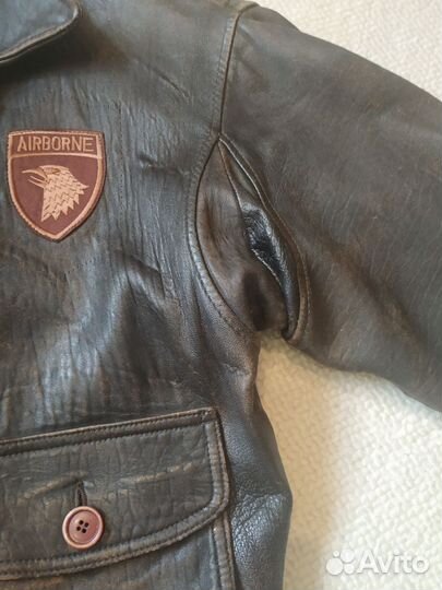 Кожаная куртка пилот G-1