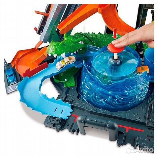 Трек Hot wheels невообразимая автомойка