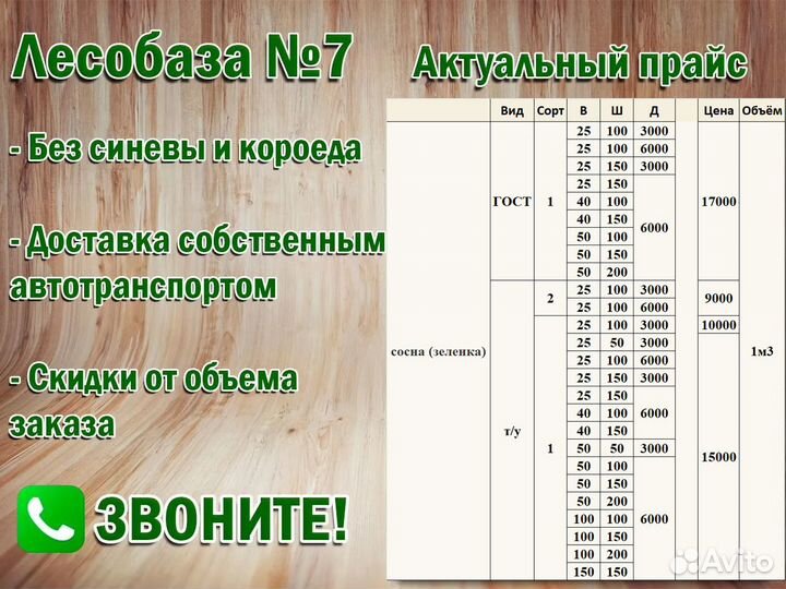 Контр-рейка 25х50х3000 мм, т/у, сорт 1