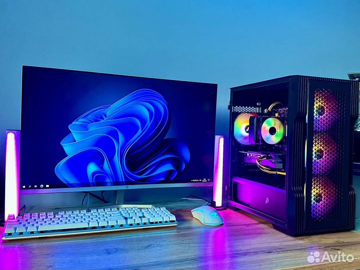 Игровой пк Intel Core i5-10400F/GTX 1660Ti/Монитор