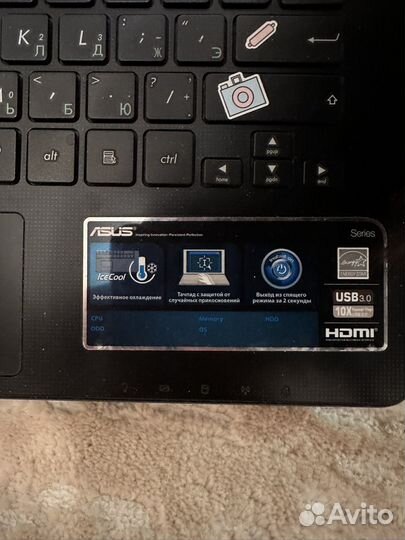 Ноутбук asus