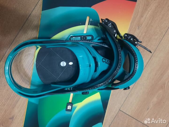 Сноуборд burton+крепления burton+футляр