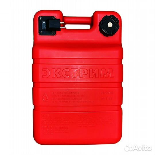 Бак для лодочного мотора 24 литра с коннектором