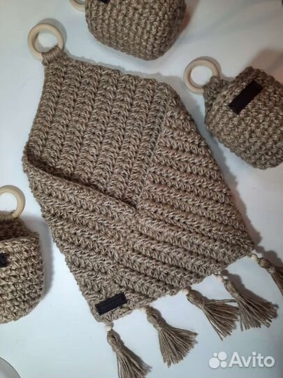 Конвертик из джута