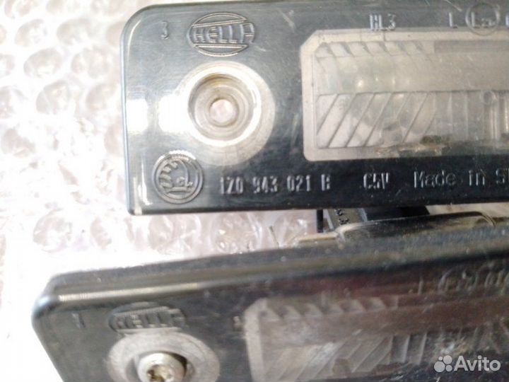 Фонарь подсветки номера Skoda Octavia (A5 1Z)