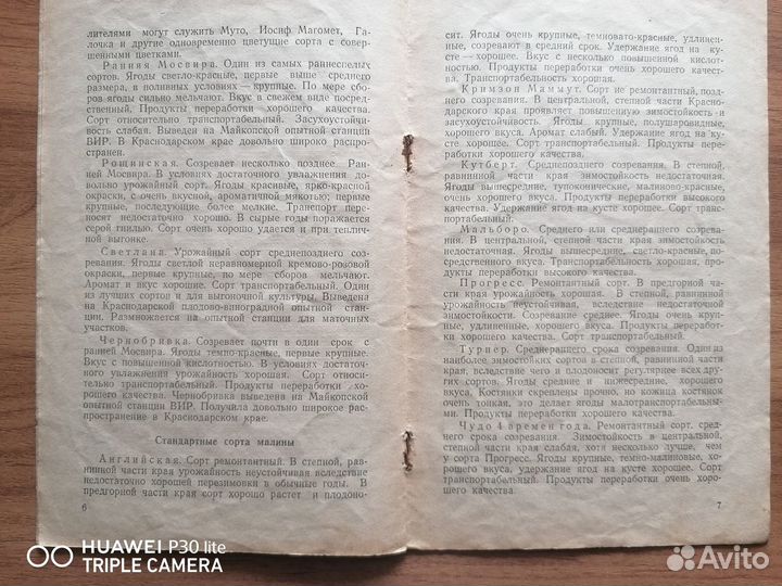 Сорта ягодных культур. Редкое издание.1957 г